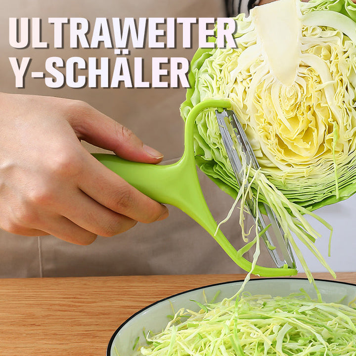 Multifunktionaler extrabreiter Y-Schäler aus Edelstahl | Karnz