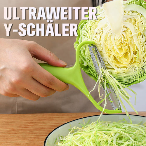 Multifunktionaler extrabreiter Y-Schäler aus Edelstahl | Karnz