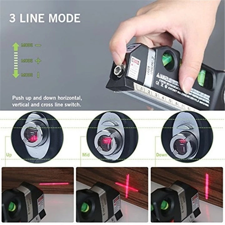 PrecisionPro 4-in-1 Laser Level und Maßband | Karnz