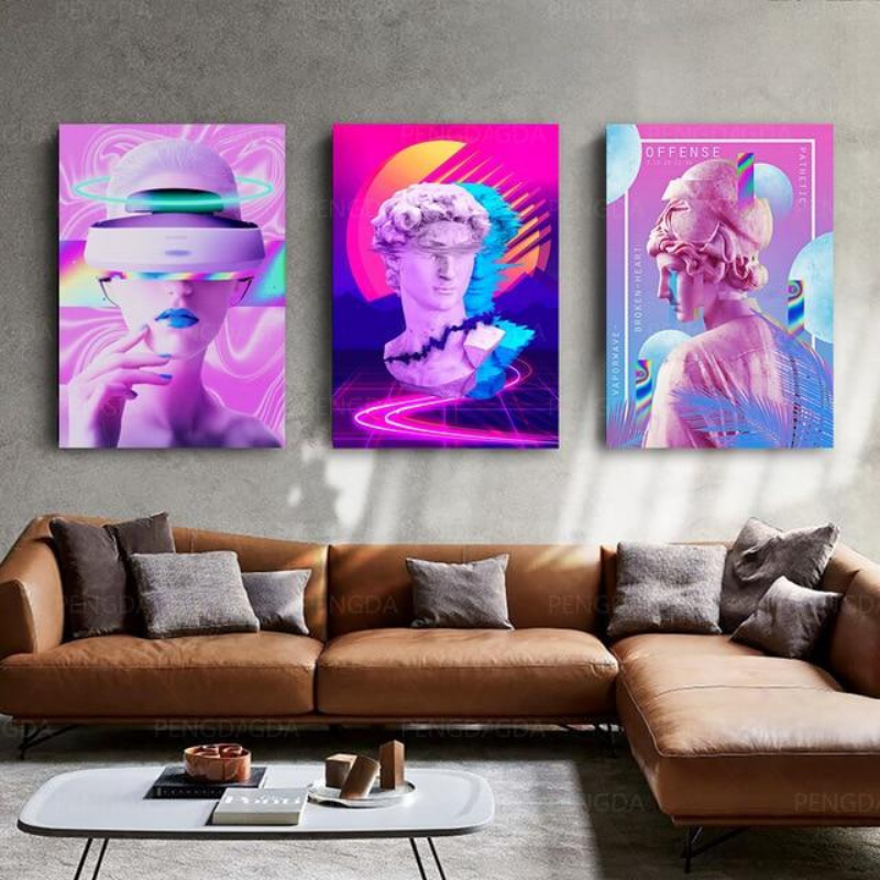 Klassische Avatar-Leinwand Wandkunst Malerei