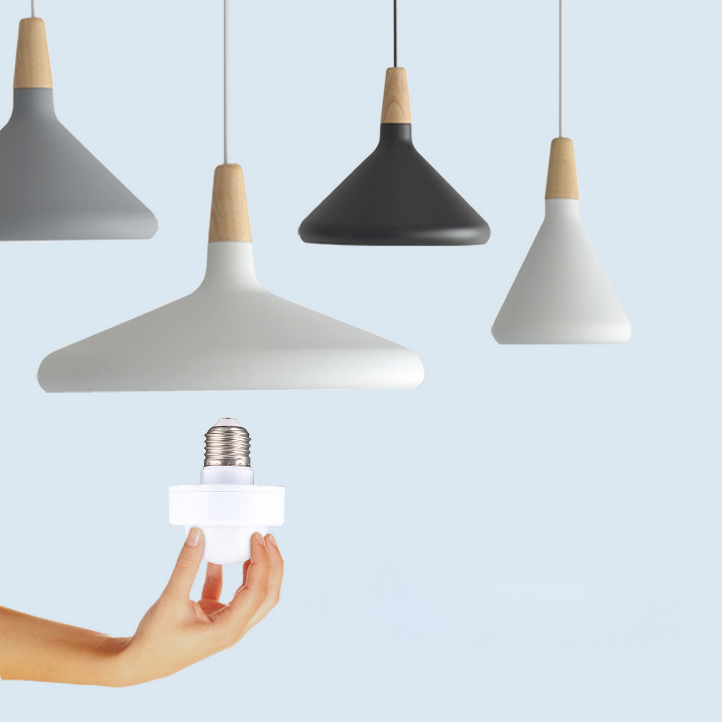 RoyaleGlow wiederaufladbare LED-Birne - Fernbedienung, Touch-Steuerung, mehrfarbig