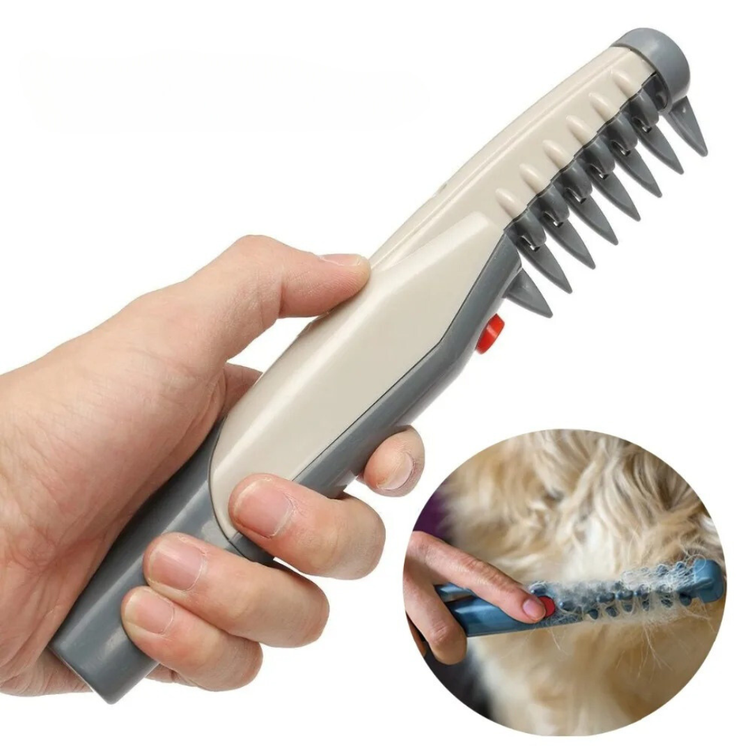 Karnz | Elektrischer Entwirrungs-Trimmer für Hunde & Katzen | Rotierende Sicherheitsklingen gegen Verfilzungen | Schmerzfreie Knotenentfernung | Kabelloses Grooming-Tool für alle Felltypen