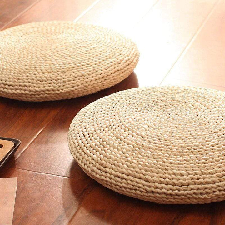 Natürliche Tatami-Strohboden-Kissen Karnz
