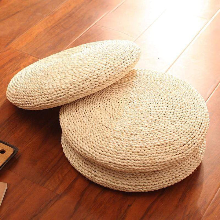 Natürliche Tatami-Strohboden-Kissen Karnz