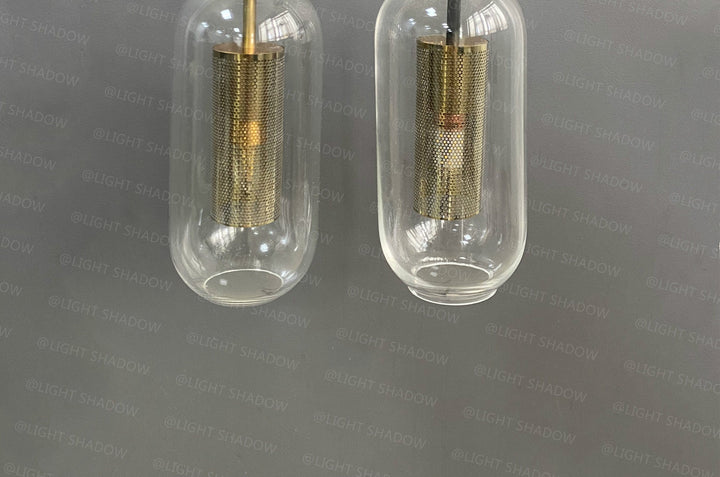 Neith Glas Wandleuchte Karnz
