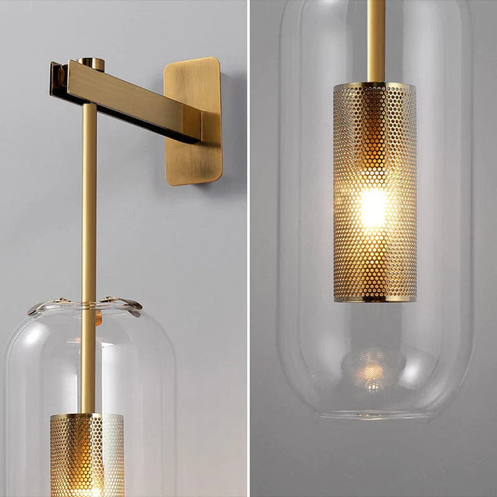 Neith Glas Wandleuchte | Karnz