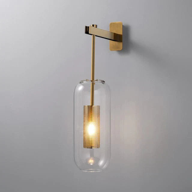 Neith Glas Wandleuchte Karnz
