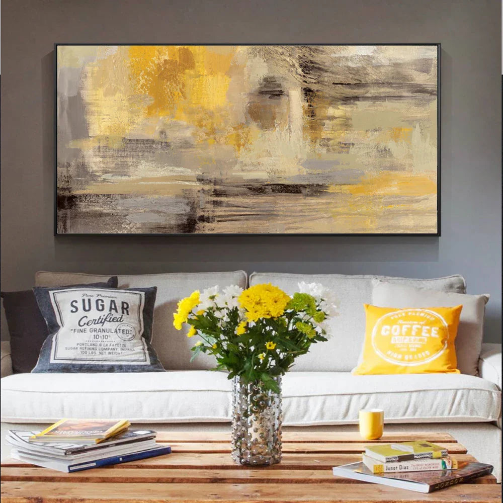 Neutrale Farben Moderne Abstrakte Wandkunst Feine Kunst Leinwanddruck Zeitgenössisches Kunstwerk Für Wohnzimmer Schlafzimmer Büro Dekor