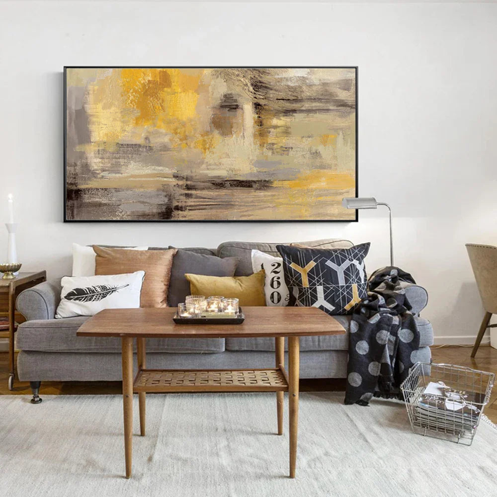 Neutrale Farben Moderne Abstrakte Wandkunst Feine Kunst Leinwanddruck Zeitgenössisches Kunstwerk Für Wohnzimmer Schlafzimmer Büro Dekor