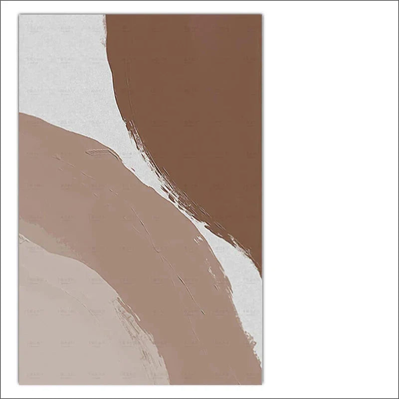 Neutrale Töne Beige Braun Weiß Abstrakte Wandkunst Fine Art Leinwanddrucke Nordic Bilder für Wohnzimmer Schlafzimmer Zeitgenössische Wohnkultur