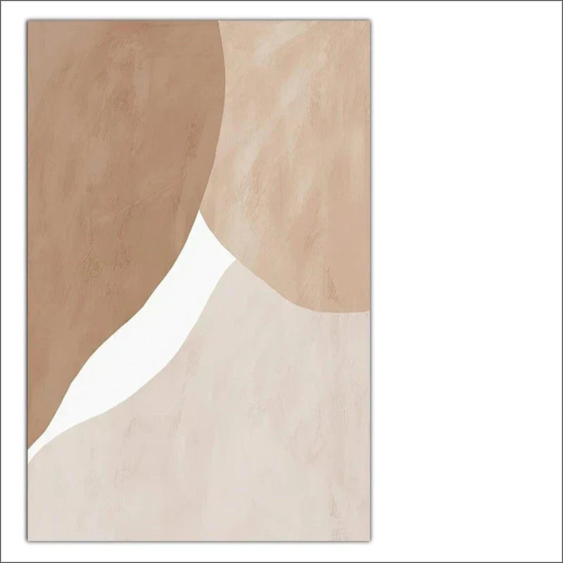 Neutrale Töne Beige Braun Weiß Abstrakte Wandkunst Fine Art Leinwanddrucke Nordic Bilder für Wohnzimmer Schlafzimmer Zeitgenössische Wohnkultur