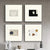 Neutrale Töne Minimalistische Abstrakte Nordische Wandkunst Feine Kunst Leinwanddrucke Quadratformat Bilder Für Wohnzimmer Schlafzimmer Kunst Für Zeitgenössische Innenräume