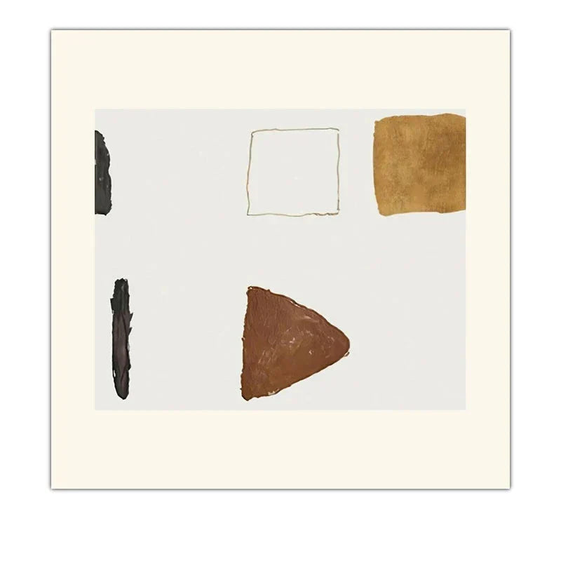 Neutrale Töne Minimalistische Abstrakte Nordische Wandkunst Feine Kunst Leinwanddrucke Quadratformat Bilder Für Wohnzimmer Schlafzimmer Kunst Für Zeitgenössische Innenräume