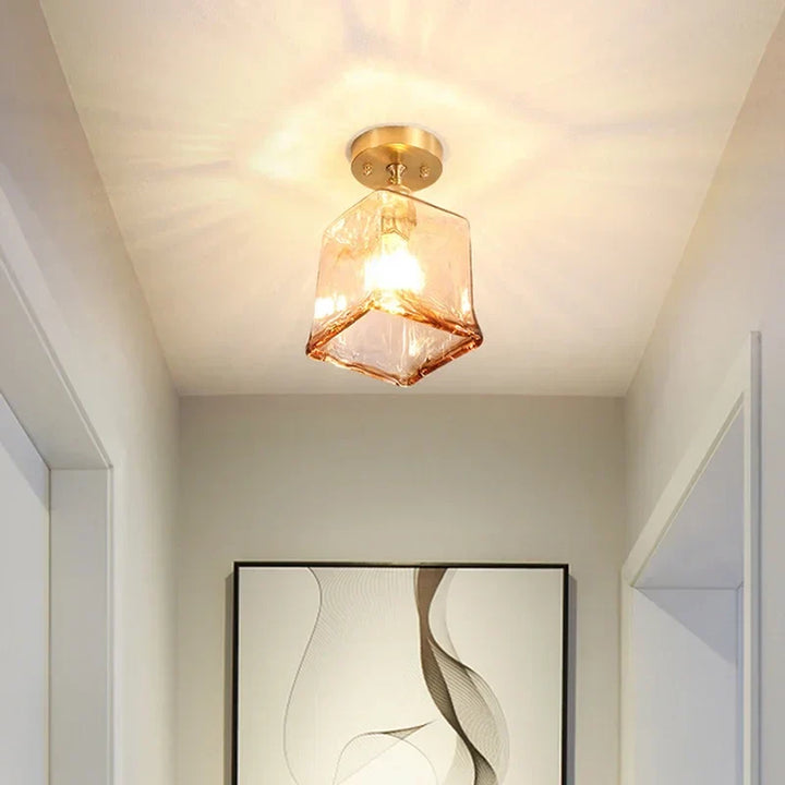 Nordische Deckenleuchte mit kreativer Glas-Tassen-Optik – Modernes Design für Flur und Wohnzimmer | Karnz