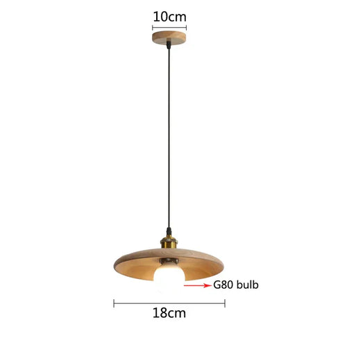 Nordische Hängelampe aus Holz – Minimalistische Pendelleuchte im Skandi-Design | Karnz