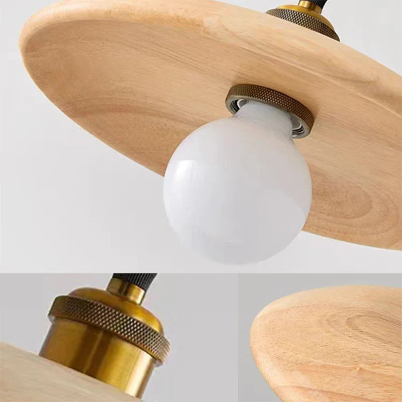 Nordische Hängelampe aus Holz – Minimalistische Pendelleuchte im Skandi-Design | Karnz