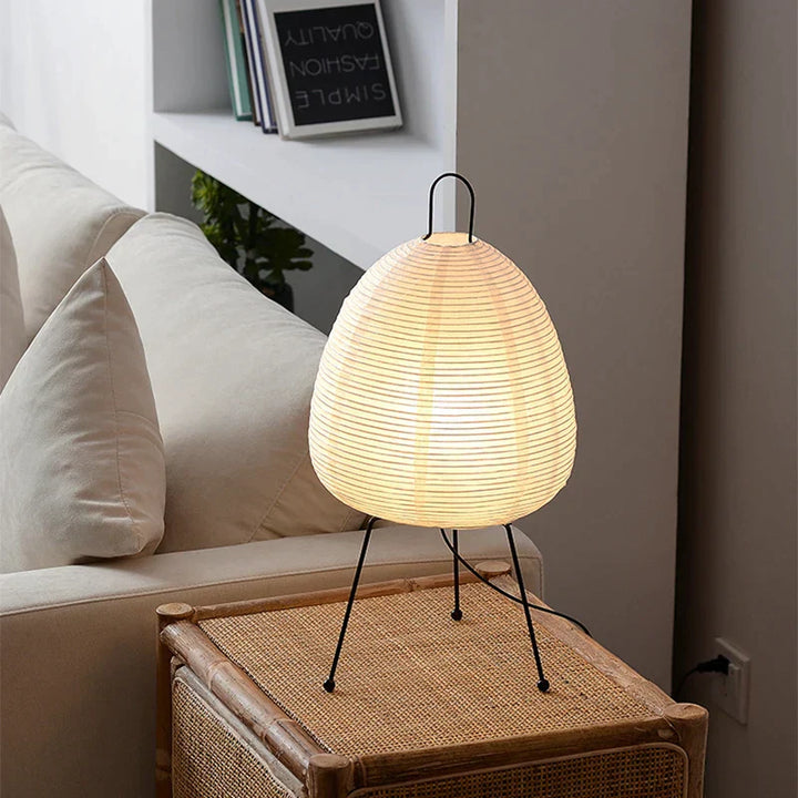 DualAura - Moderne Nachttischlampe mit Doppelbeleuchtung für Schlafzimmer & Esszimmer | Stilvolle Tischlampe | Karnz