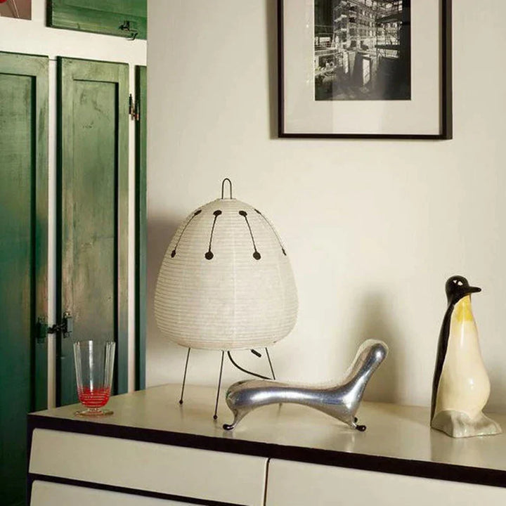 DualAura - Moderne Nachttischlampe mit Doppelbeleuchtung für Schlafzimmer & Esszimmer | Stilvolle Tischlampe | Karnz