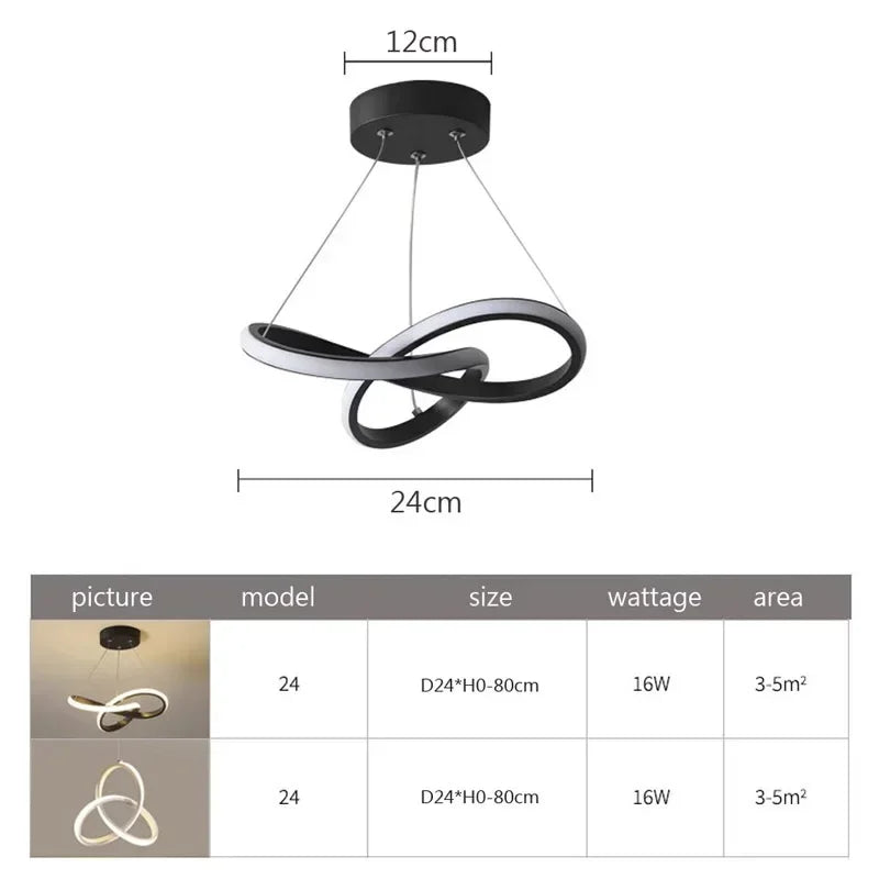 LumiWave LED-Deckenleuchte | Energieeffiziente Designlampe für Wohnzimmer, Schlafzimmer & Küche | Moderne LED-Beleuchtung | Karnz