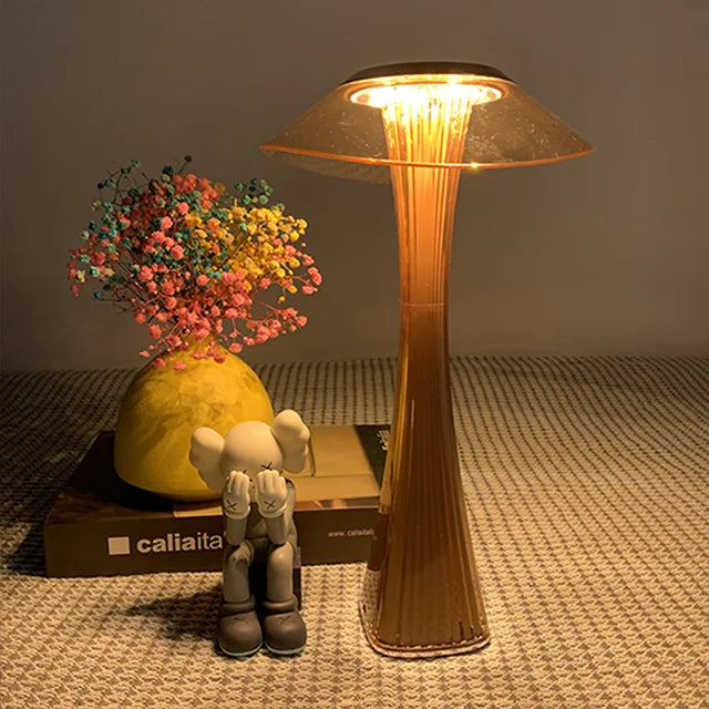 Dimmable LED Tischlampe – Moderne Nachttischlampe mit Touch-Steuerung, elegantes Licht für Schlafzimmer & Wohnzimmer | Karnz