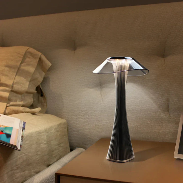 Dimmable LED Tischlampe – Moderne Nachttischlampe mit Touch-Steuerung, elegantes Licht für Schlafzimmer & Wohnzimmer | Karnz