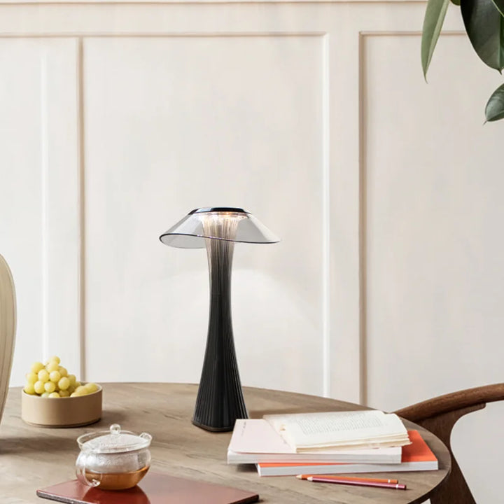 Dimmable LED Tischlampe – Moderne Nachttischlampe mit Touch-Steuerung, elegantes Licht für Schlafzimmer & Wohnzimmer | Karnz