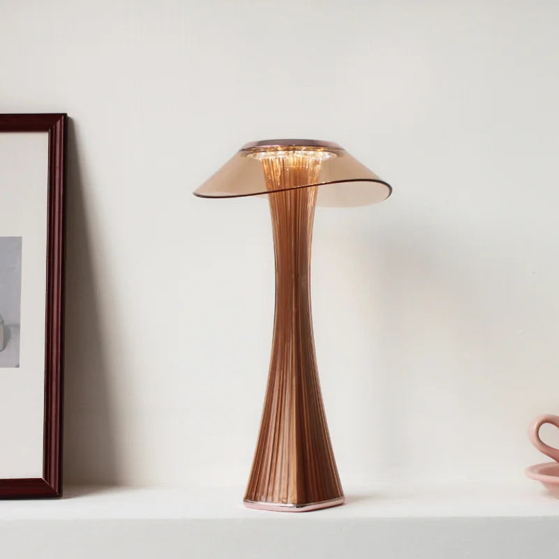 Dimmable LED Tischlampe – Moderne Nachttischlampe mit Touch-Steuerung, elegantes Licht für Schlafzimmer & Wohnzimmer | Karnz