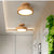 Runde Holz Skandinavische Deckenlampe - NordicLuxe | Karnz