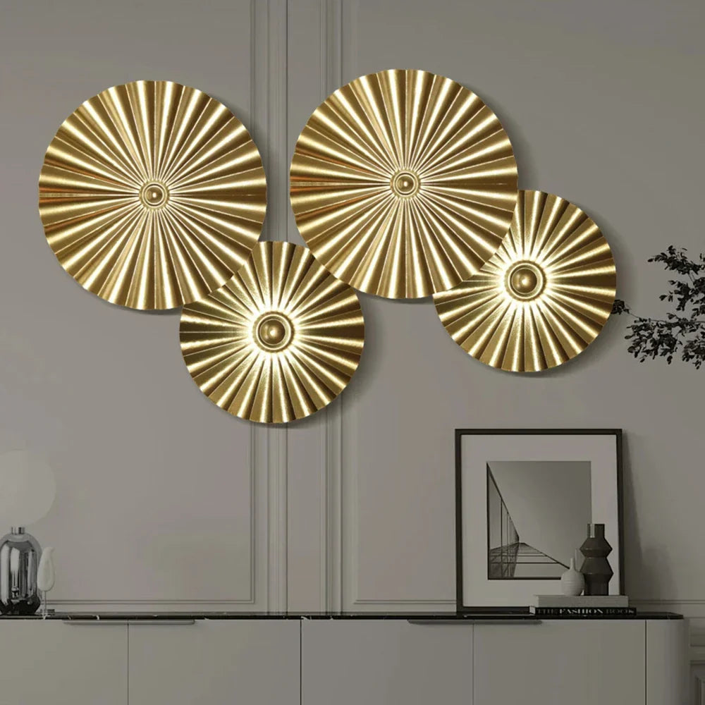 Nordisches Gold Wandbehang