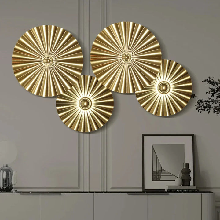 Nordisches Gold Wandbehang