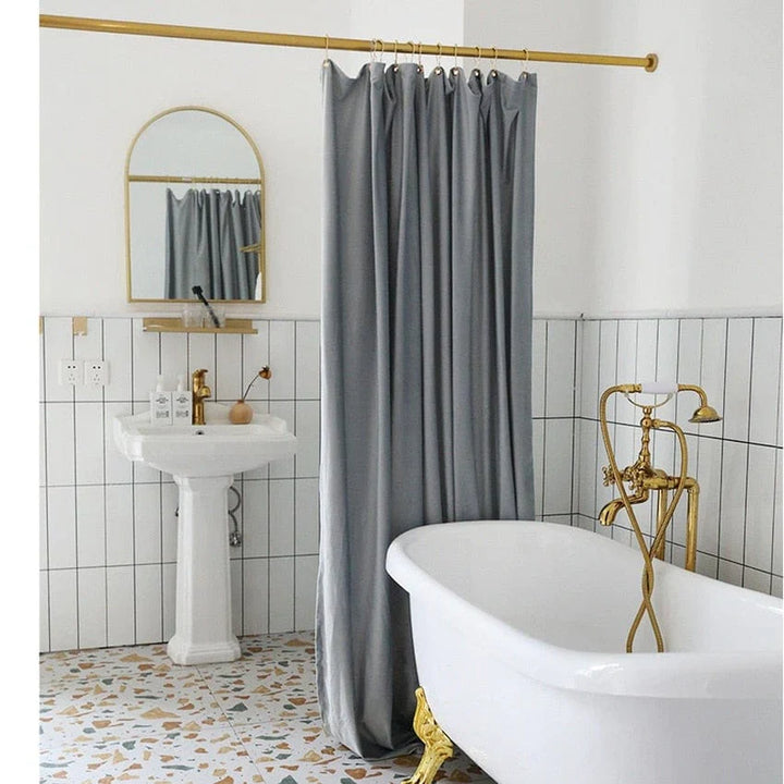 Nordic Velvet Duschvorhang Karnz