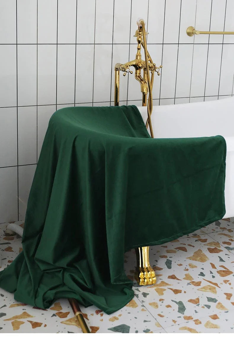 Nordic Velvet Duschvorhang Karnz