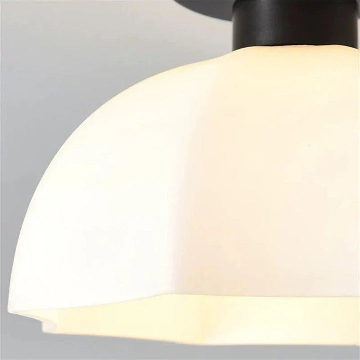 BrightGleam | Stilvolle Keramik- und Glas-Pendelleuchte für moderne Interieurs | Karnz