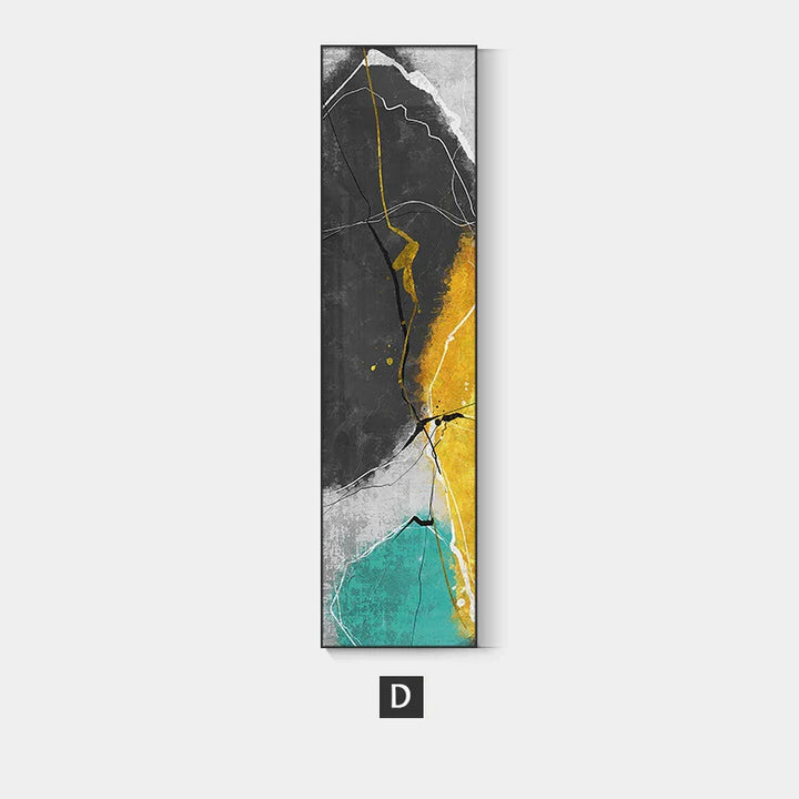 Nordic Abstract Geomorphic Color Block Wandkunst Fine Art Leinwanddrucke Vertikales Format Bilder Für Wohnzimmer Schlafzimmer Eingang Flur Wanddeko | Karnz