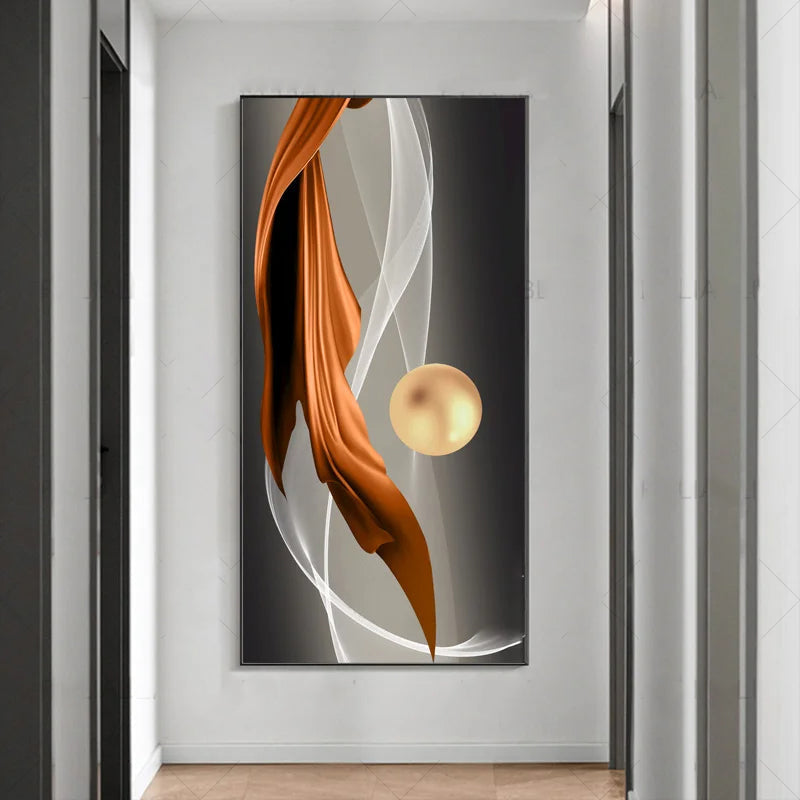 Nordic Celestial Harmony Wandkunst Feine Kunstdrucke Leichte Luxus Abstrakte Glücksbringer Bilder Für Modernes Apartment Wohnzimmer Flur Kunst Dekor