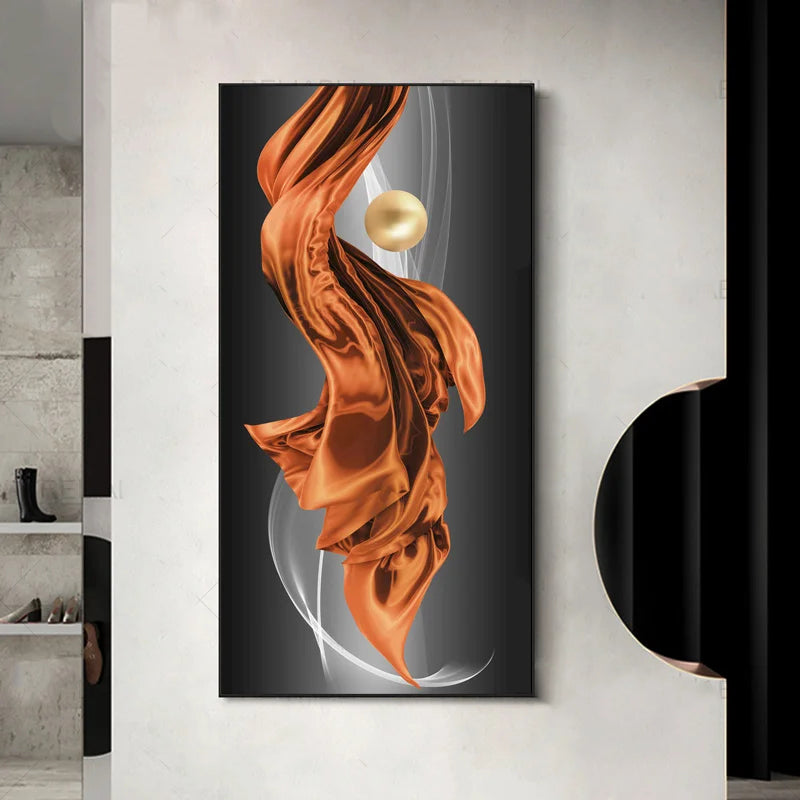 Nordic Celestial Harmony Wandkunst Feine Kunstdrucke Leichte Luxus Abstrakte Glücksbringer Bilder Für Modernes Apartment Wohnzimmer Flur Kunst Dekor