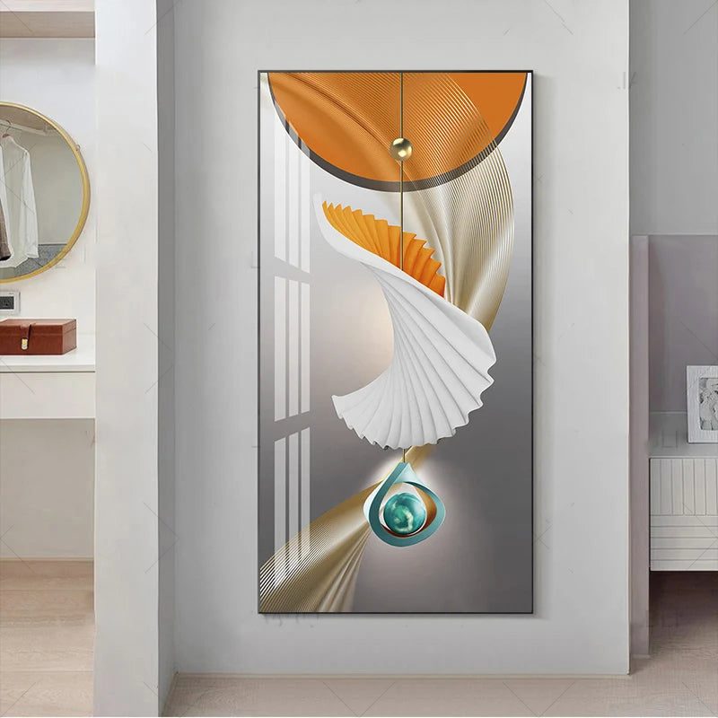 Nordic Celestial Harmony Wandkunst Feine Kunstdrucke Leichte Luxus Abstrakte Glücksbringer Bilder Für Modernes Apartment Wohnzimmer Flur Kunst Dekor
