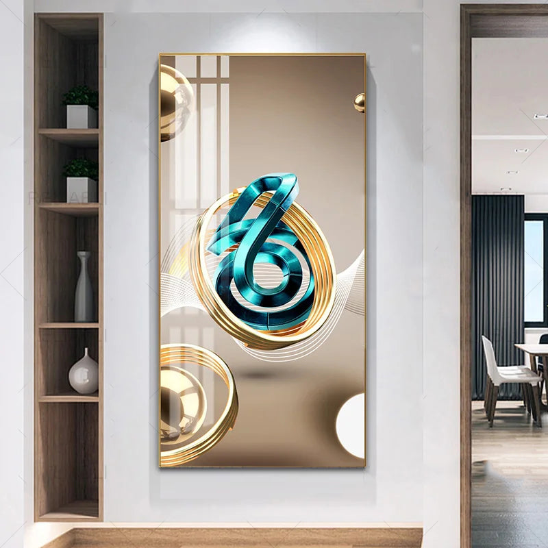 Nordic Celestial Harmony Wandkunst Feine Kunstdrucke Leichte Luxus Abstrakte Glücksbringer Bilder Für Modernes Apartment Wohnzimmer Flur Kunst Dekor