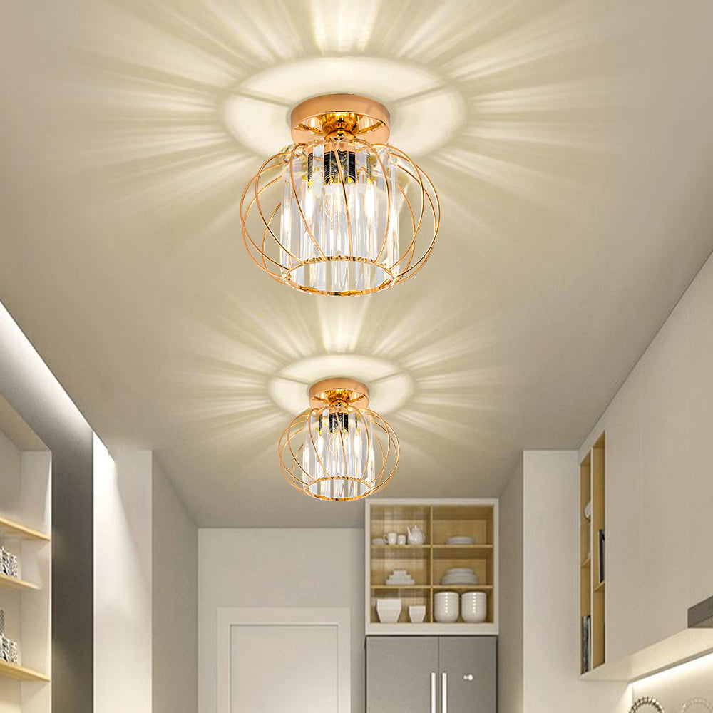 Minimalistische Glas-Deckenlampe | Karnz