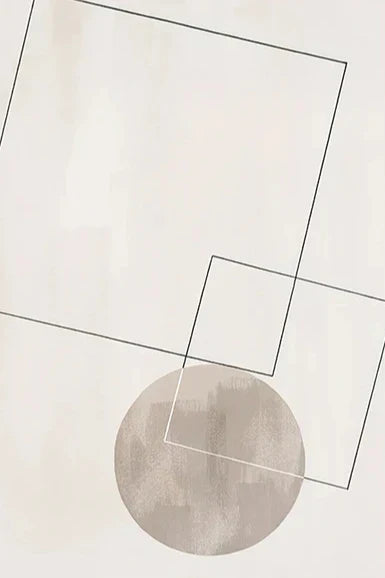 Nordic Minimalist Geometrische Abstrakte Wandkunst Fein Kunst Leinwand Drucke Beige Schwarz Abstrakte Bilder Für Moderne Wohnung Dekor