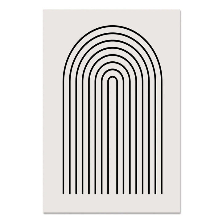 Nordic Minimalist Geometrische Abstrakte Wandkunst Fein Kunst Leinwand Drucke Beige Schwarz Abstrakte Bilder Für Moderne Wohnung Dekor