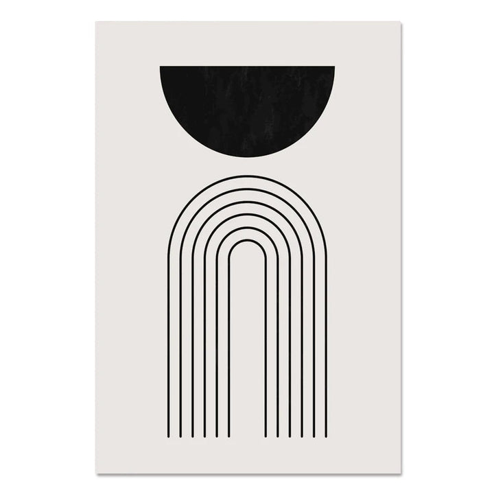 Nordic Minimalist Geometrische Abstrakte Wandkunst Fein Kunst Leinwand Drucke Beige Schwarz Abstrakte Bilder Für Moderne Wohnung Dekor