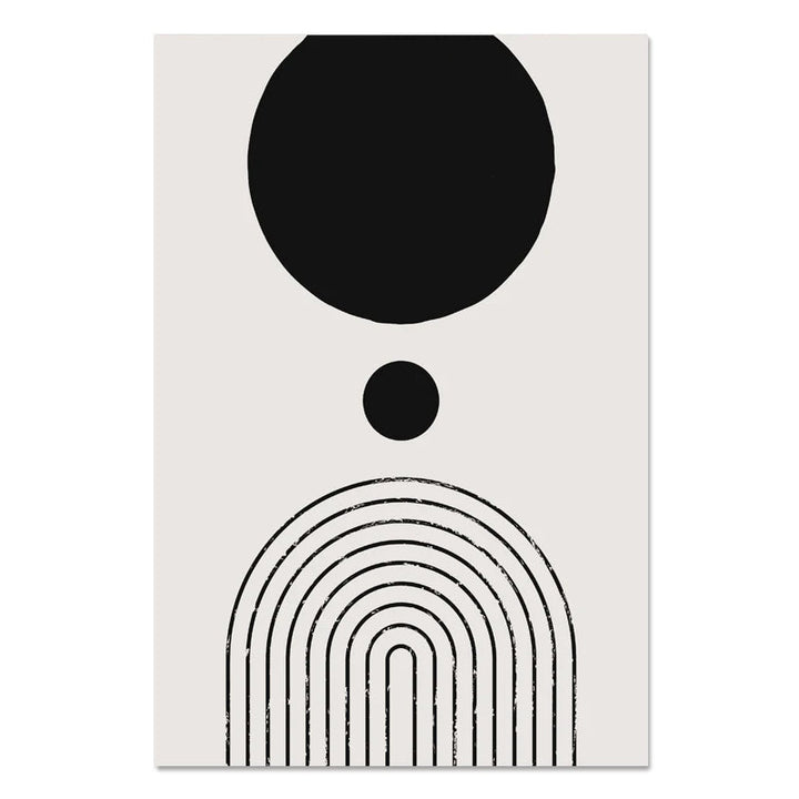 Nordic Minimalist Geometrische Abstrakte Wandkunst Fein Kunst Leinwand Drucke Beige Schwarz Abstrakte Bilder Für Moderne Wohnung Dekor