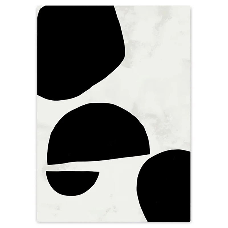 Nordic Minimalist Geometrische Abstrakte Wandkunst Fein Kunst Leinwand Drucke Beige Schwarz Abstrakte Bilder Für Moderne Wohnung Dekor