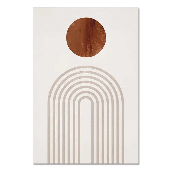 Nordic Minimalist Geometrische Abstrakte Wandkunst Fein Kunst Leinwand Drucke Beige Schwarz Abstrakte Bilder Für Moderne Wohnung Dekor