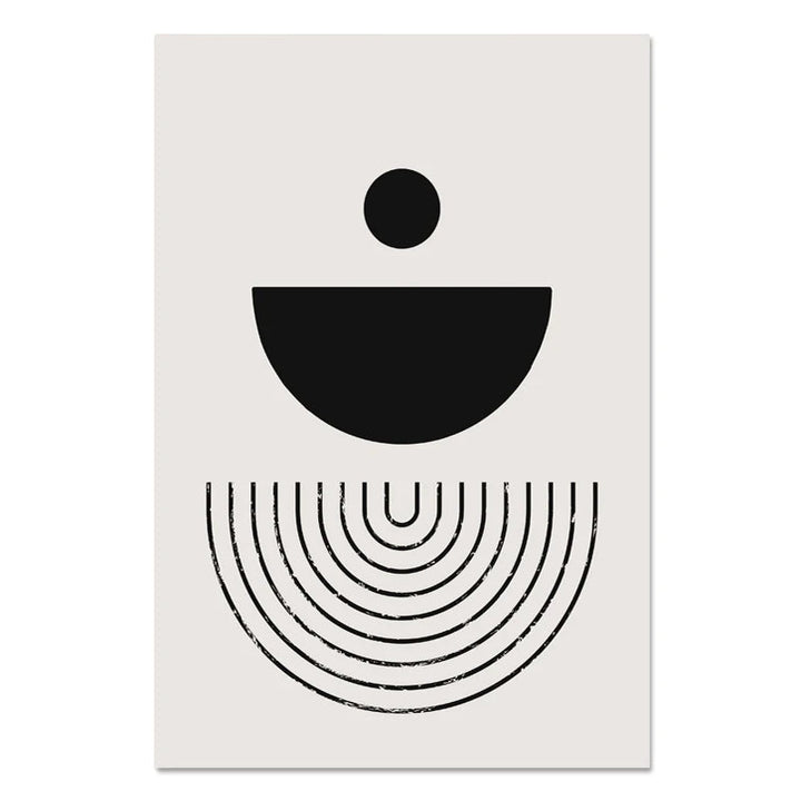 Nordic Minimalist Geometrische Abstrakte Wandkunst Fein Kunst Leinwand Drucke Beige Schwarz Abstrakte Bilder Für Moderne Wohnung Dekor