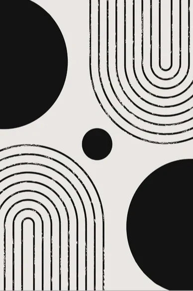 Nordic Minimalist Geometrische Abstrakte Wandkunst Fein Kunst Leinwand Drucke Beige Schwarz Abstrakte Bilder Für Moderne Wohnung Dekor