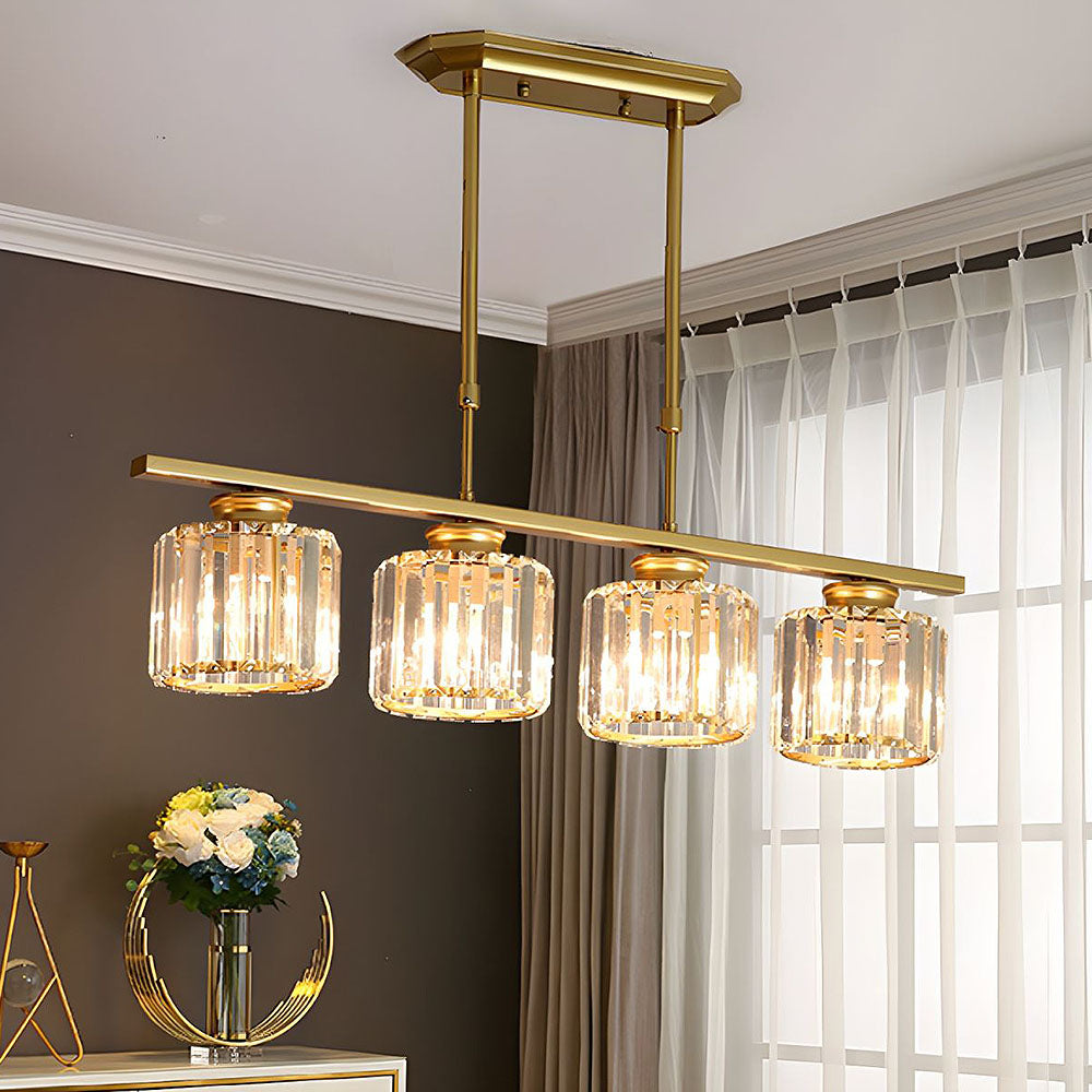 Nordic Multi-Head Glass Island Pendelleuchte | Karnz