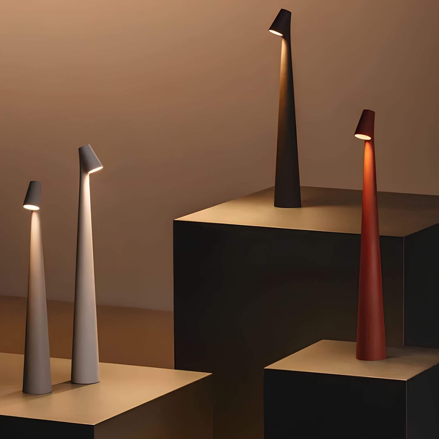 Karnz | Nordische Eleganz Stehlampe - Stilvolle und dimmbare Beleuchtung für moderne Innenräume