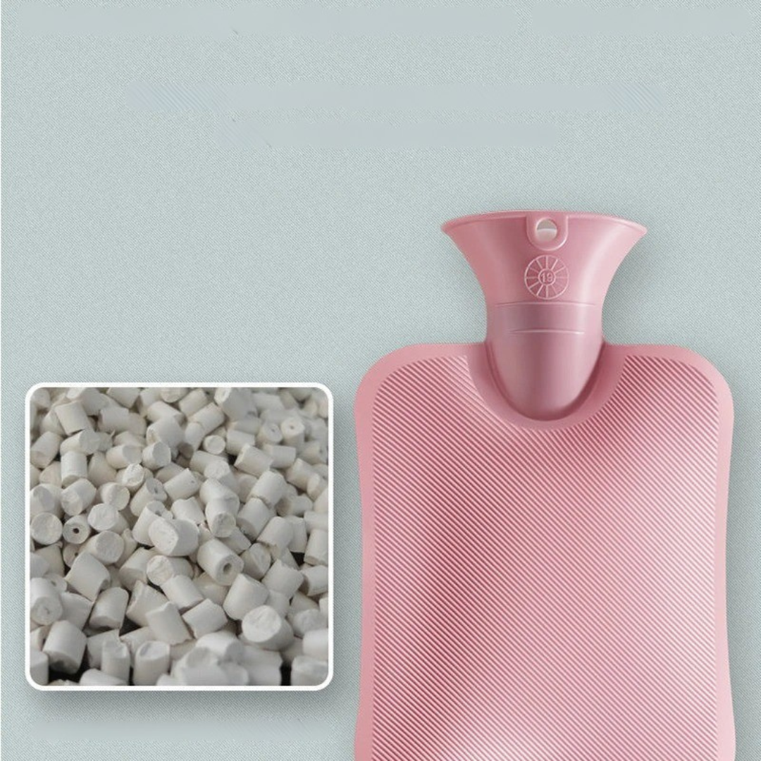 Wärmeflasche 2L mit Strickbezug | Karnz
